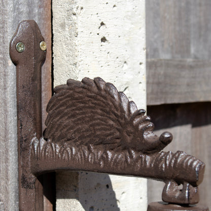 Cast Iron Hedgehog Door Bell