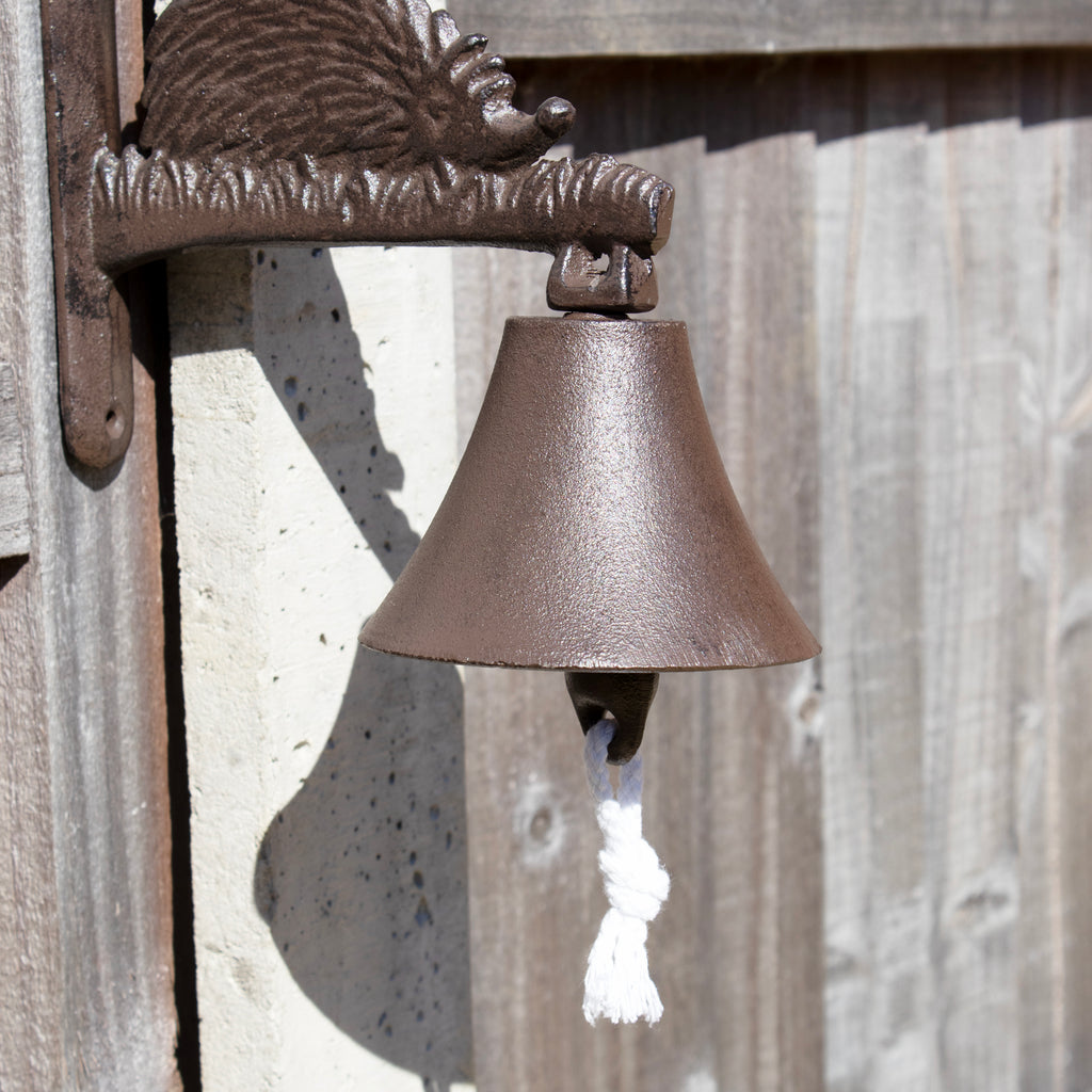 Cast Iron Hedgehog Door Bell