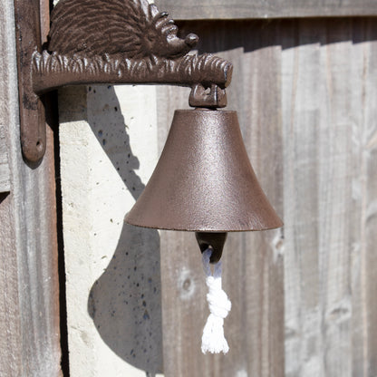 Cast Iron Hedgehog Door Bell