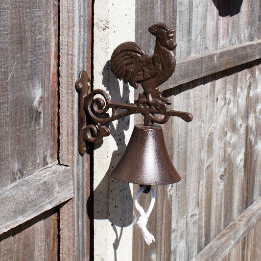 Cast Iron Cockerel Door Bell