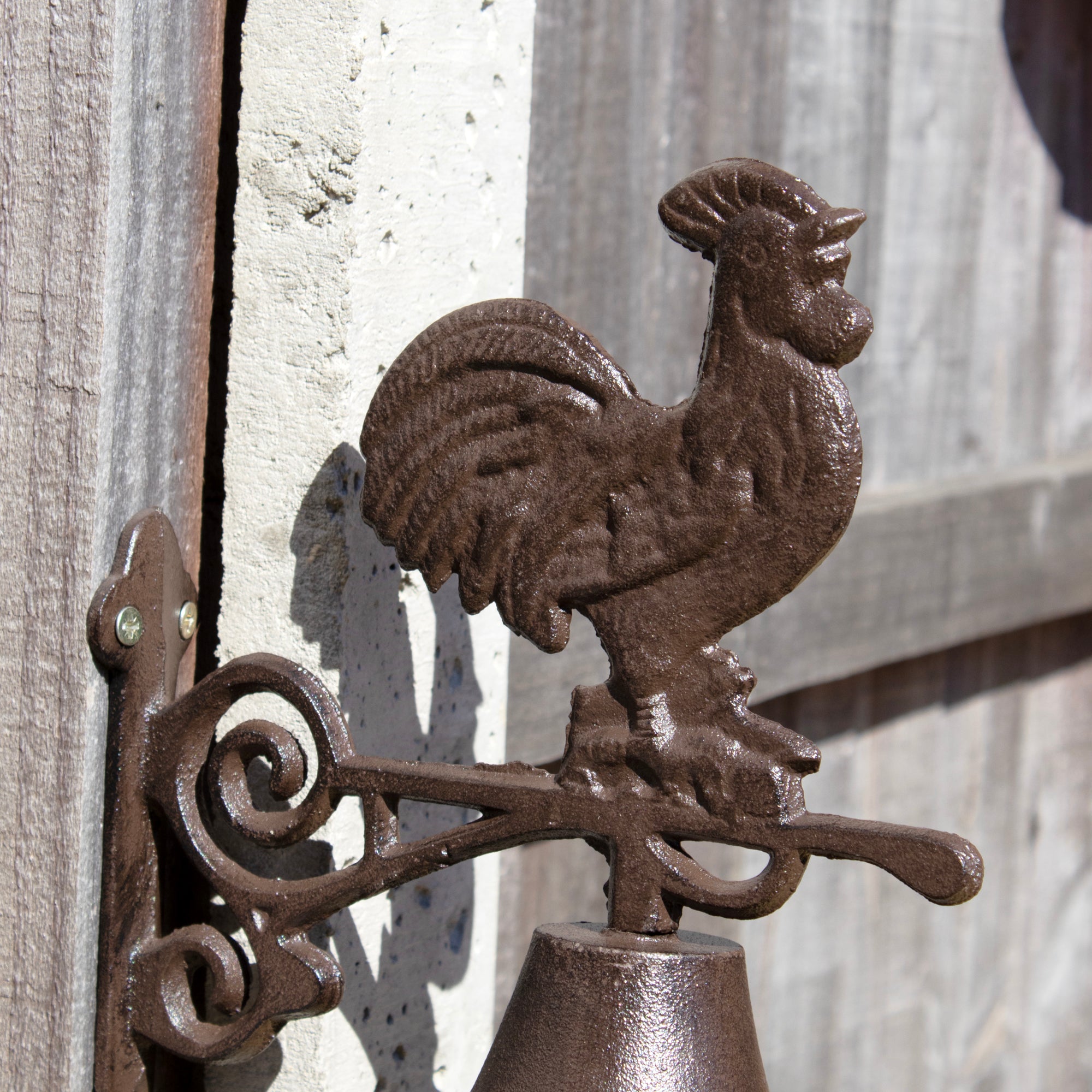 Cast Iron Cockerel Door Bell