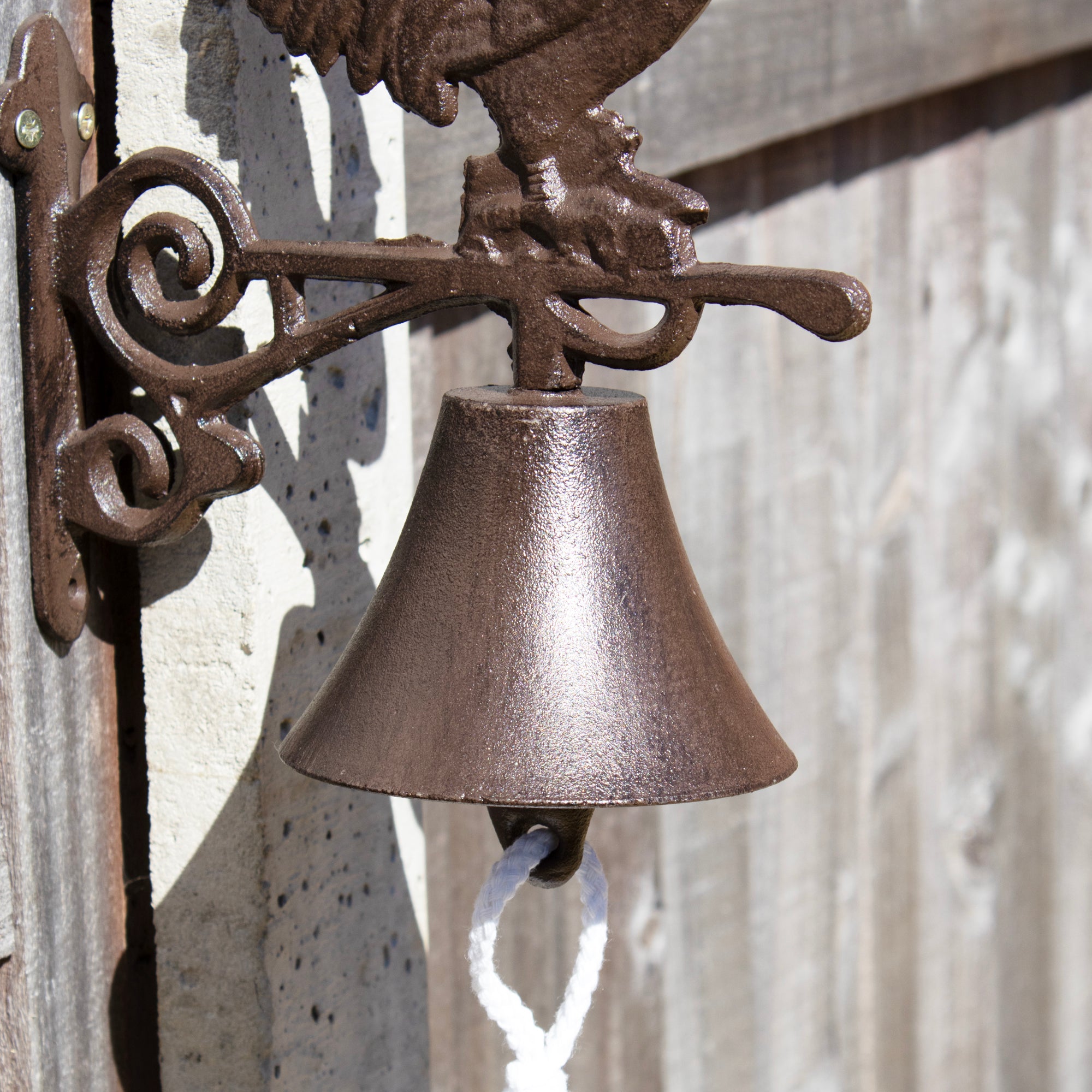 Cast Iron Cockerel Door Bell