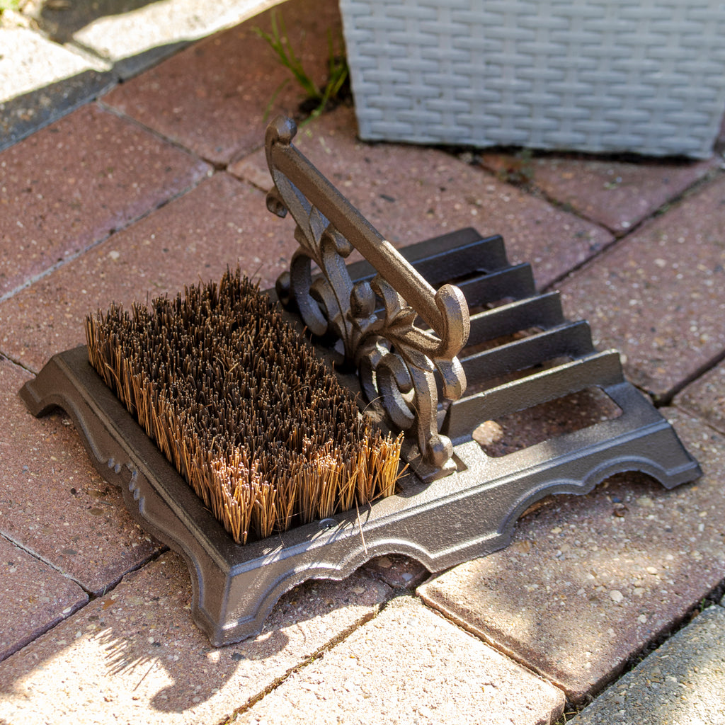 Cast Iron Boot Brush & Scraper
