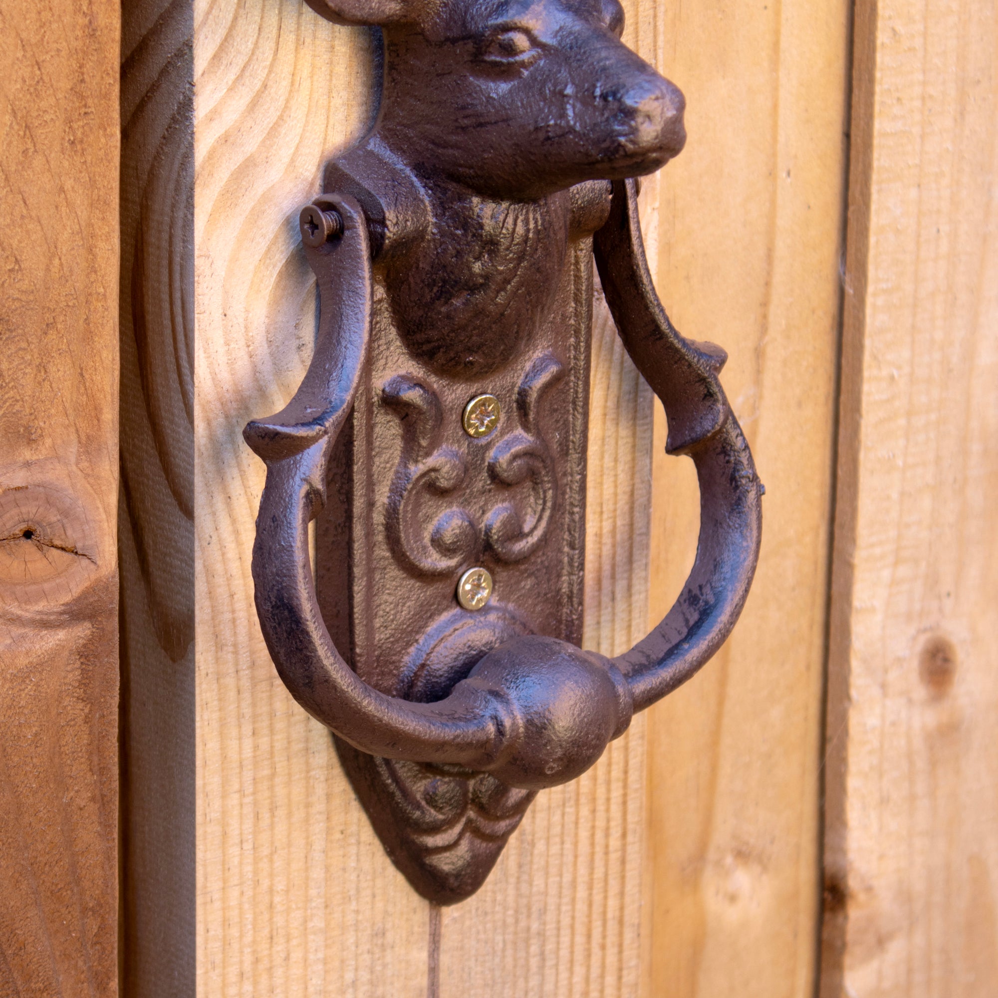 Cast Iron Stag Door Knocker