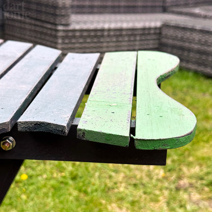 Rustic Wooden Folding Fish Table