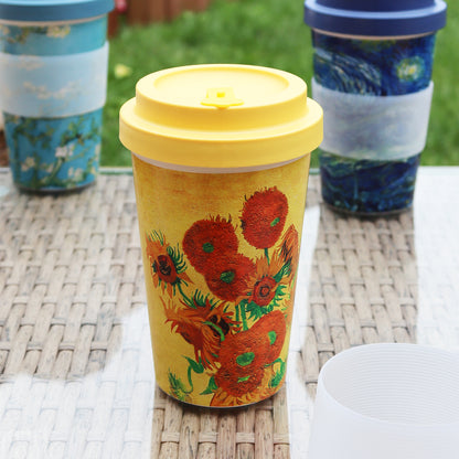 Van Gogh Sunflowers Travel Mug