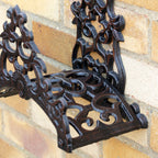 Ornate Scroll Cast Iron Hose Holder