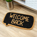 Welcome Back Speech Bubble Doormat
