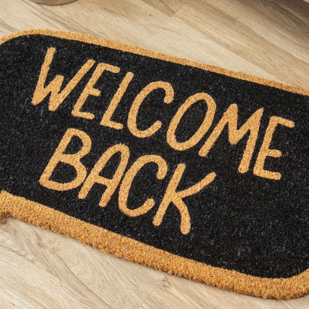 Welcome Back Speech Bubble Doormat