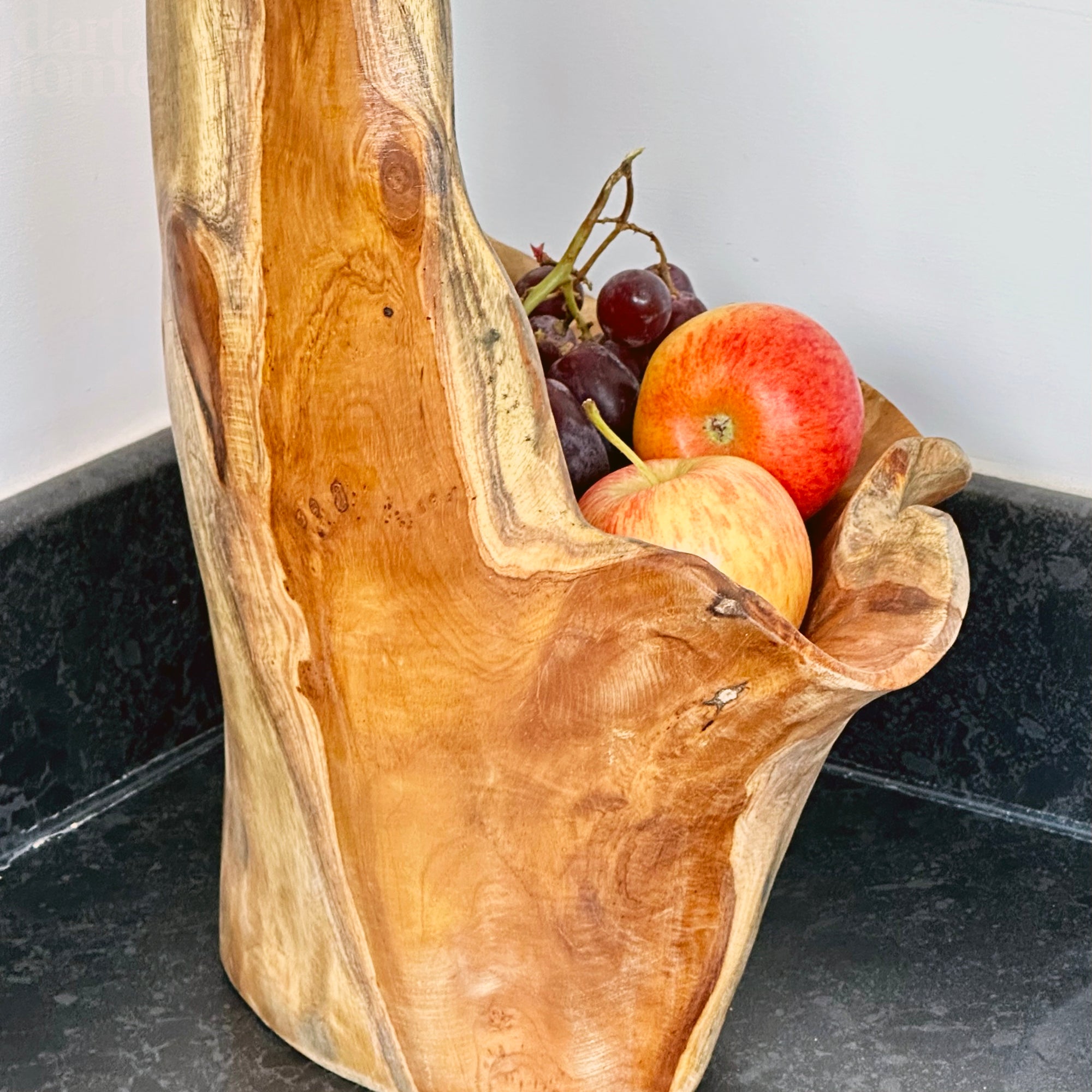 Teak Root Tall Leaf Bowl 50cm