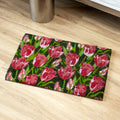 Pink Tulips Print Doormat