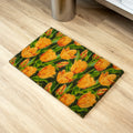 Yellow Tulips Print Doormat