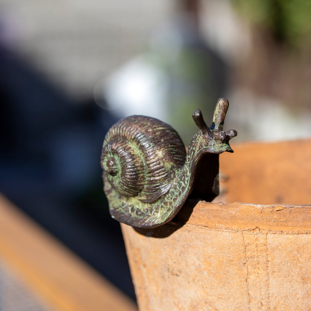 Set Of 2 Snail Pot Hangers