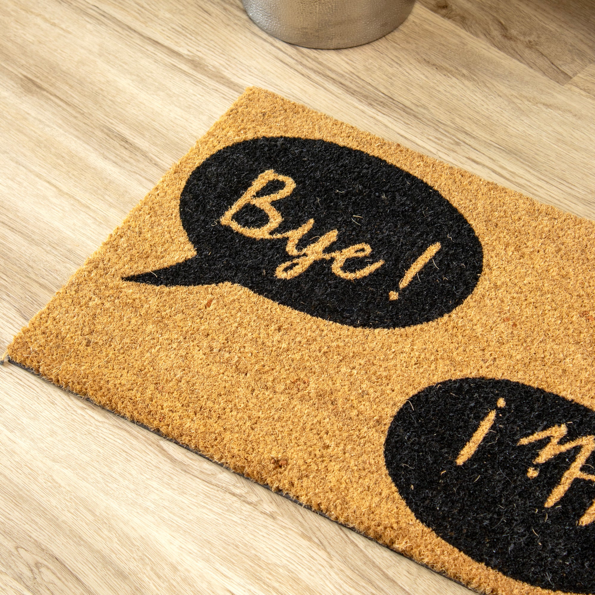 Hi Bye Speech Doormat
