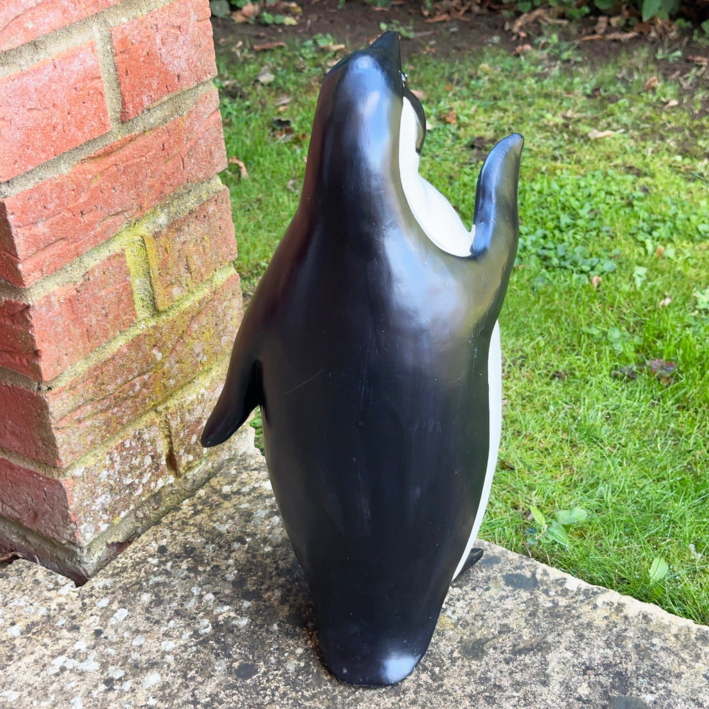 Large Penguin Pair Garden Sculptures