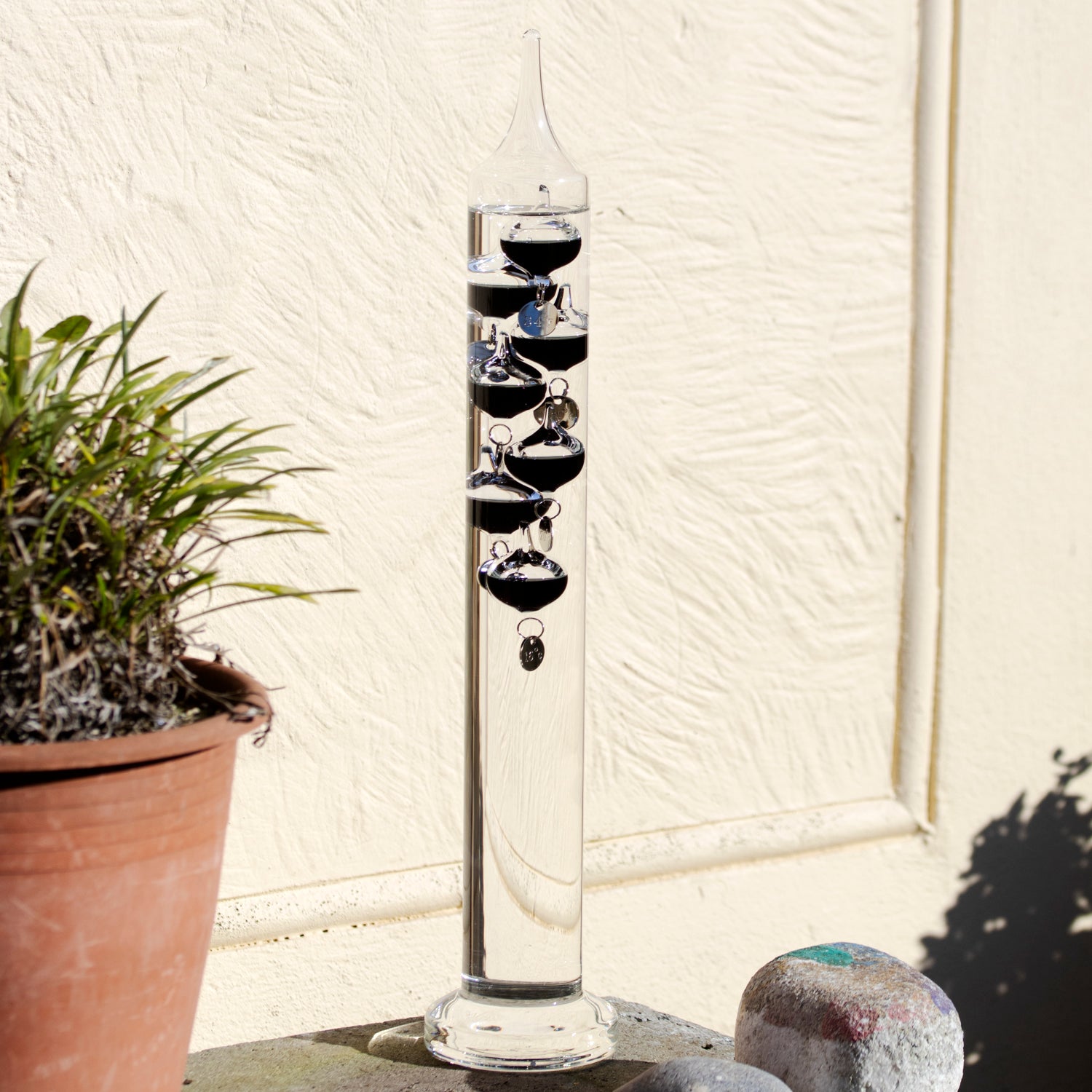 Tall Glass Galileo Thermometer