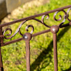 Ornate Cast Iron 2 Pair Boot Rack Stand