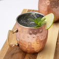 Set Of 4 Copper Barrel Moscow Mule Mugs