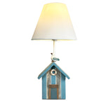Blaue Strandhüttenlampe