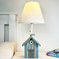 Blaue Strandhüttenlampe