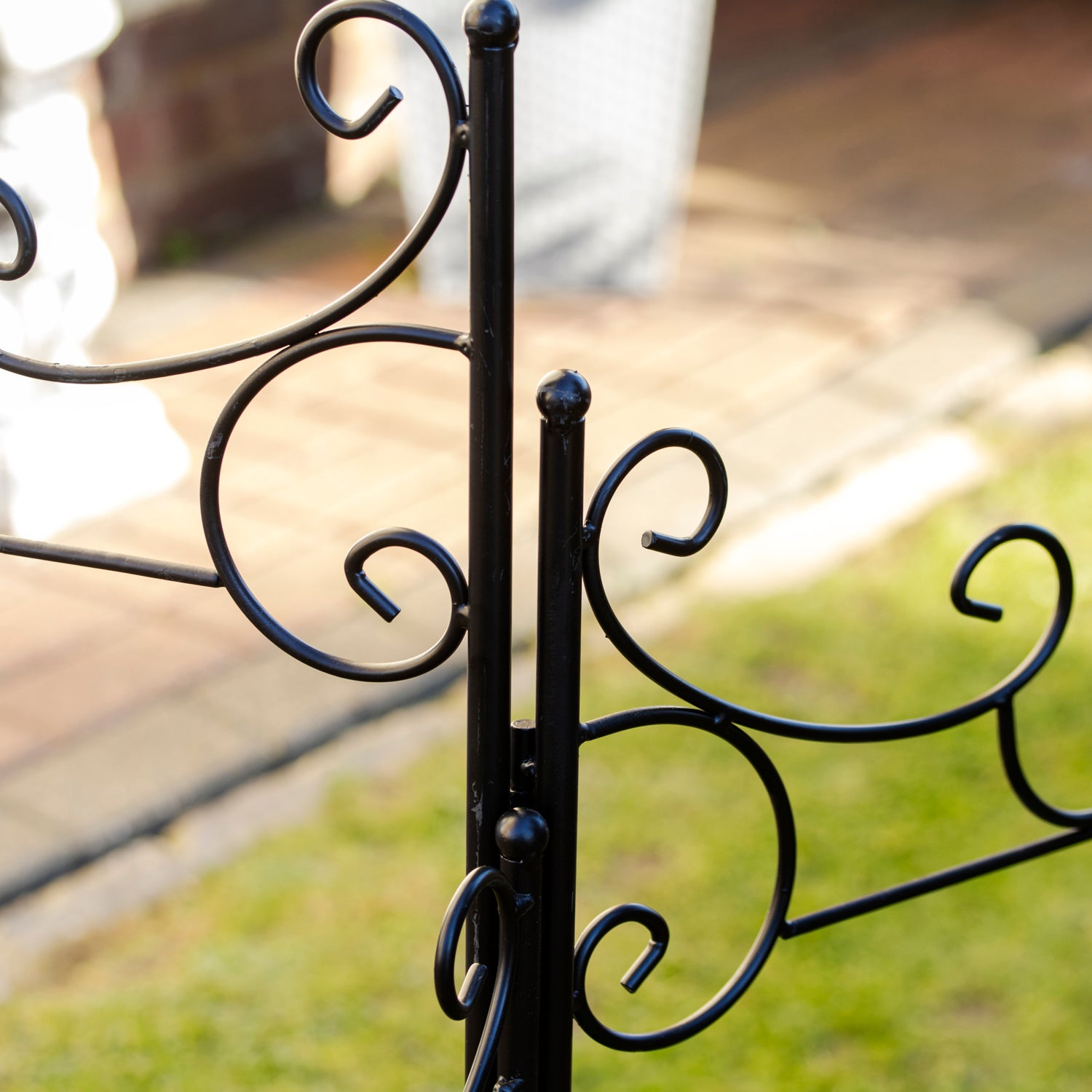 Round Folding 3 Plant Pot Stand