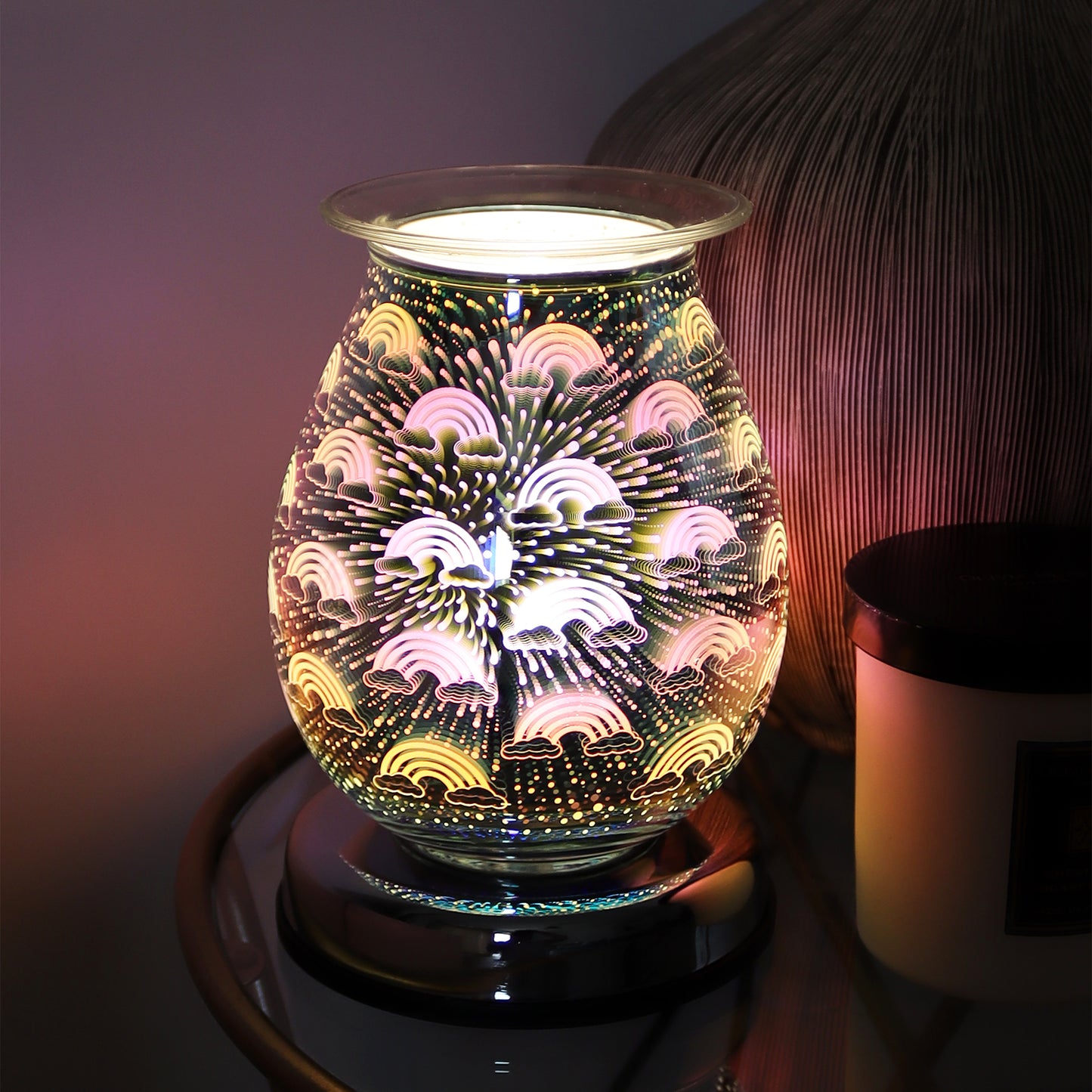 Rainbow 3D Aroma Lamp