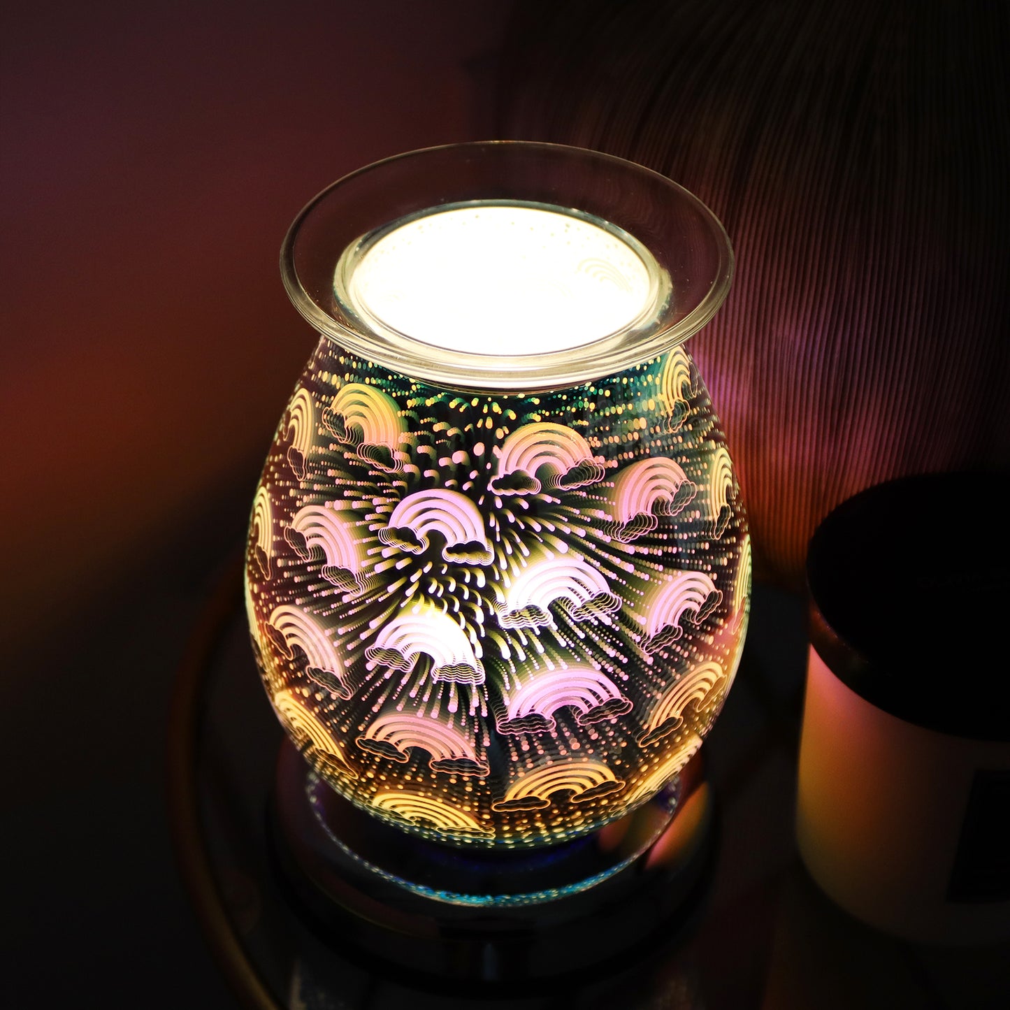 Rainbow 3D Aroma Lamp