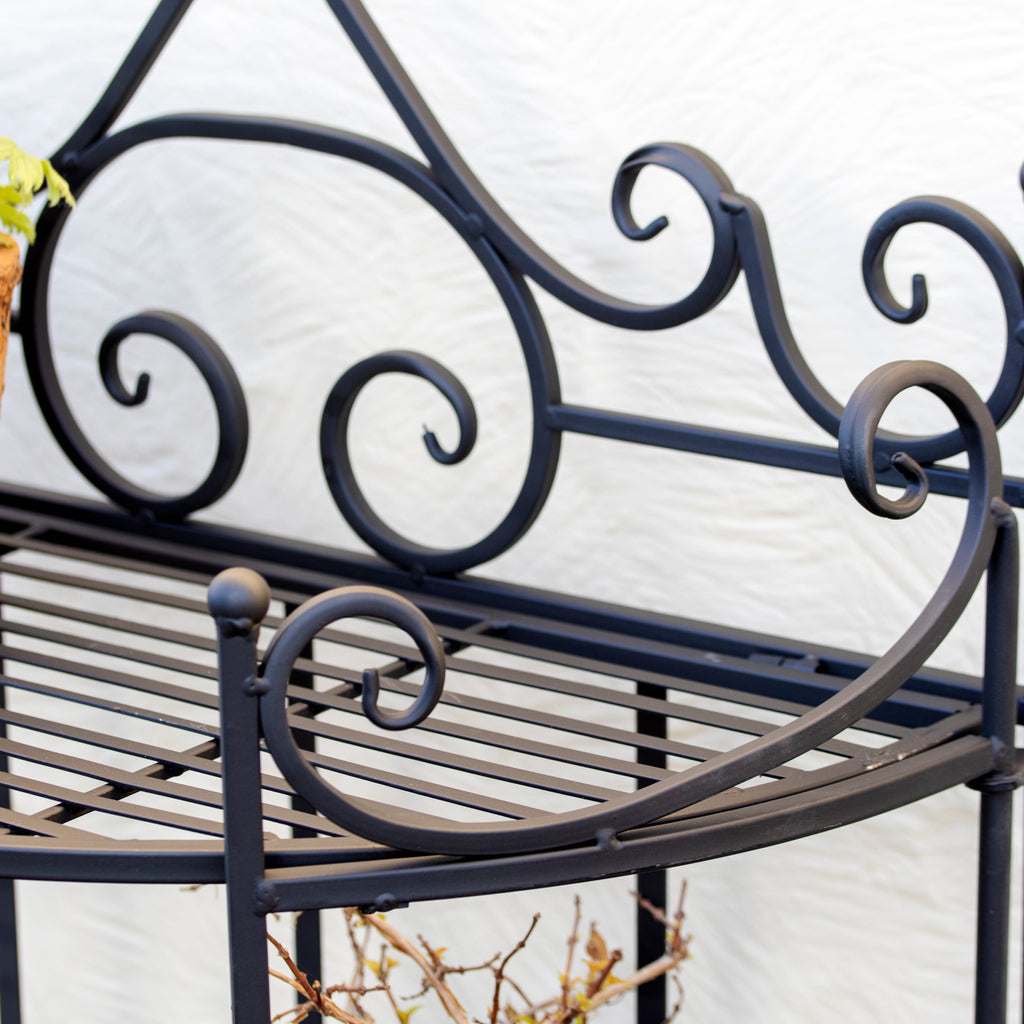 Half Round 3 Tier Folding Plant Stand