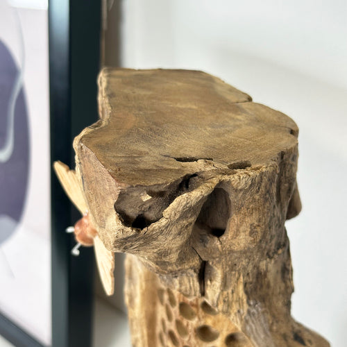 Teak Root Beehive Sculpture