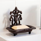 Ornate Cast Iron Soap Dish