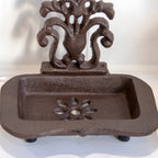 Ornate Cast Iron Soap Dish