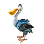 Metal Pelican Garden Ornament