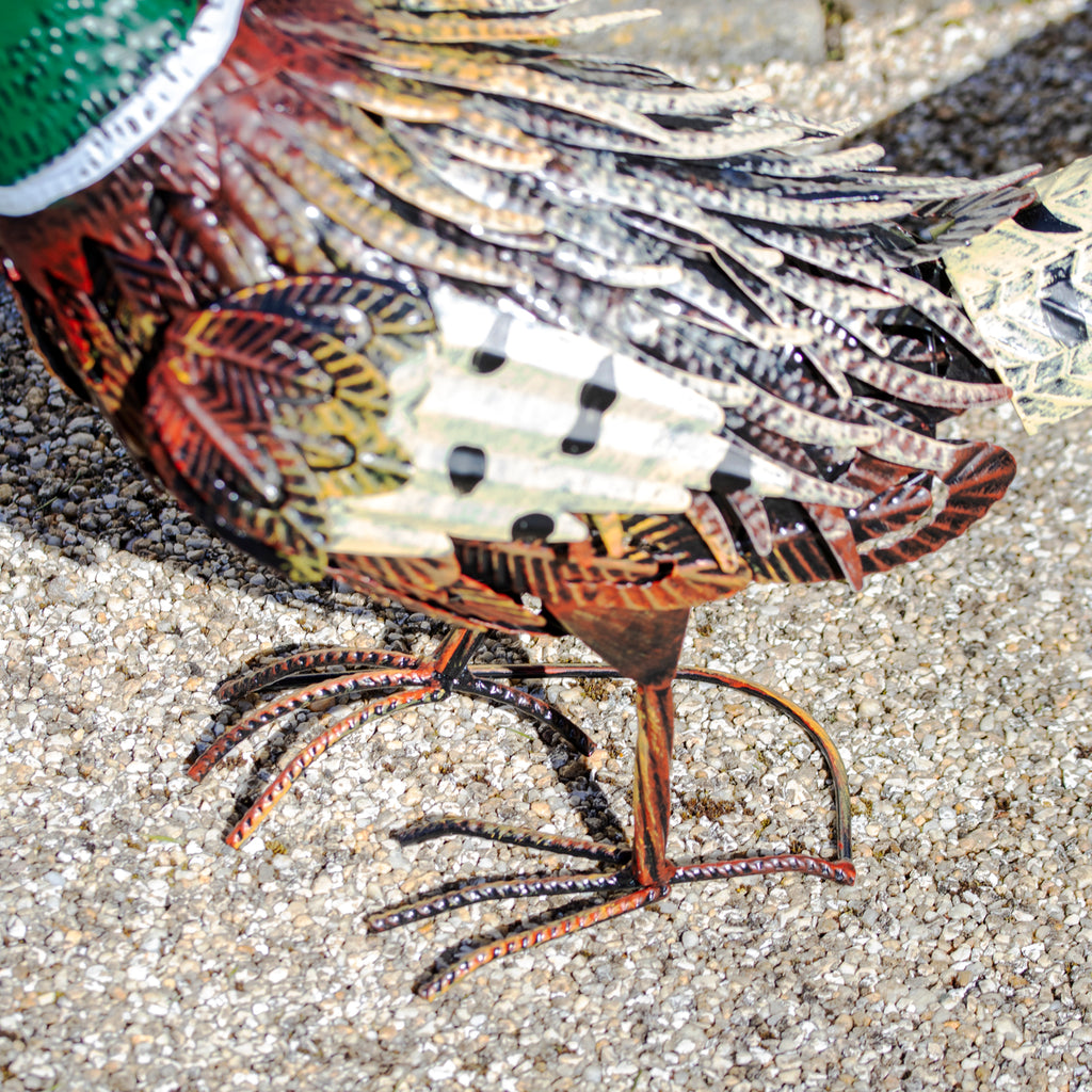Metal Pheasant Garden Ornament