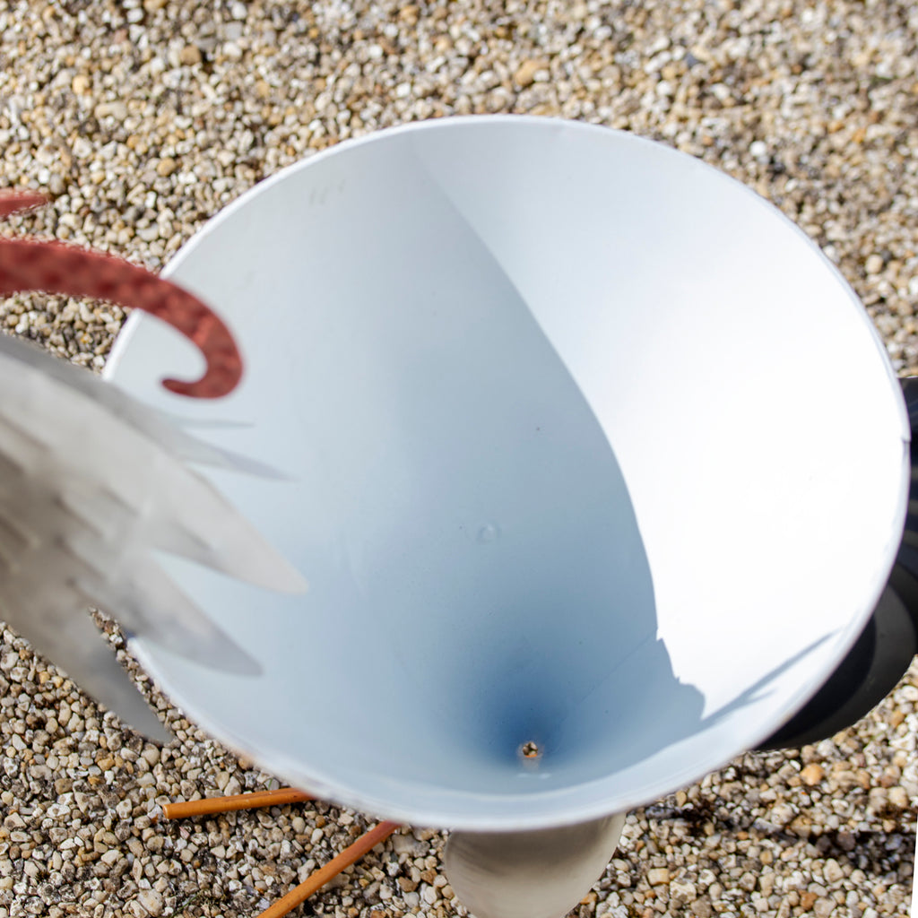 Metal Rooster Planter