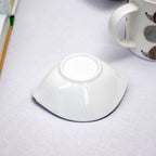 Set Of 6 Grey Patterned Snack Bowls