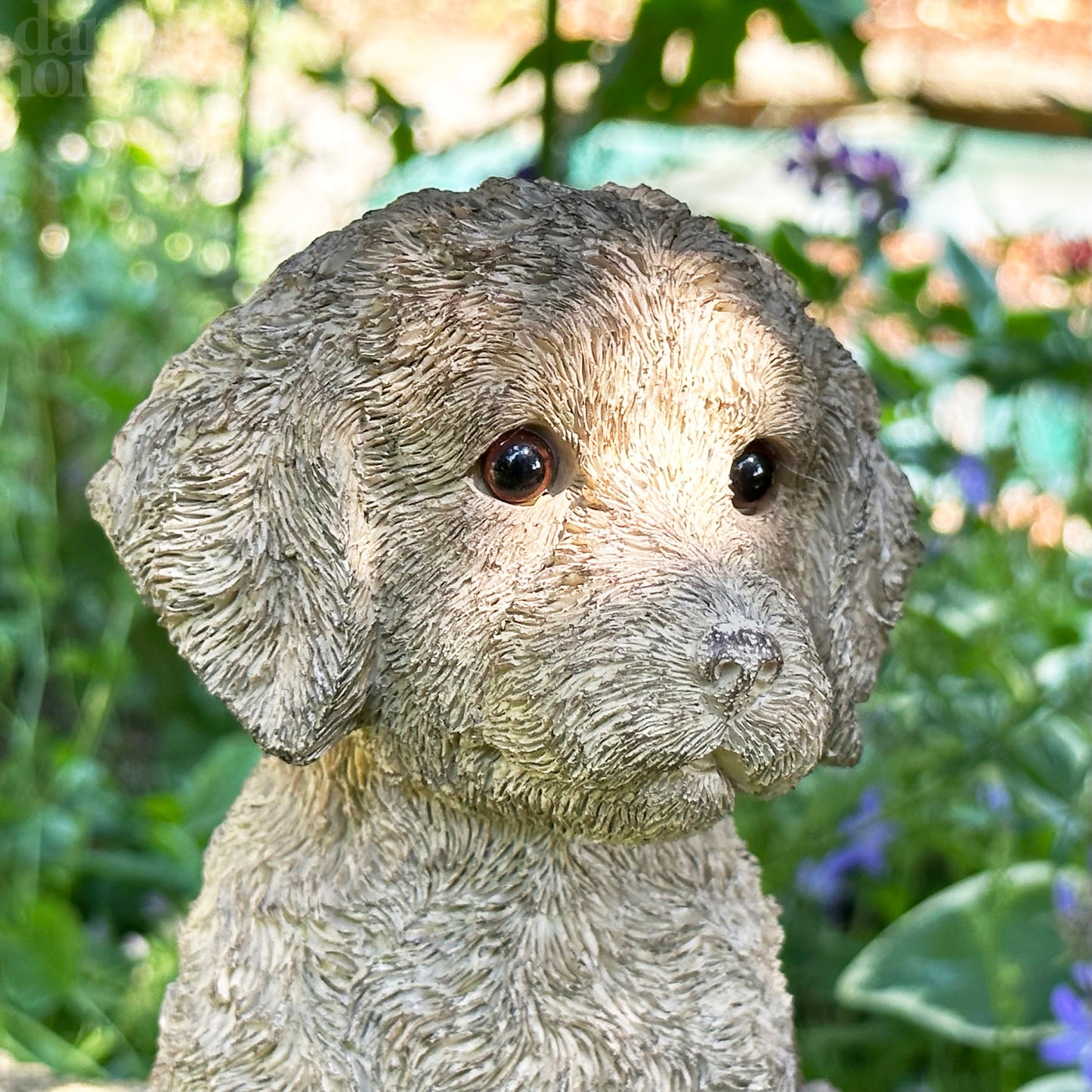 Natürliches braunes Cockapoo-Hundeornament