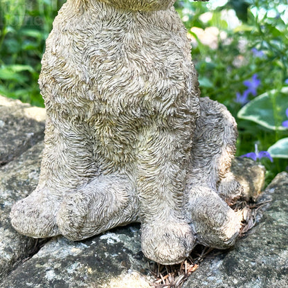 Natürliches braunes Cockapoo-Hundeornament