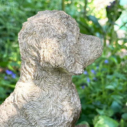 Natürliches braunes Cockapoo-Hundeornament