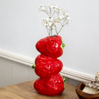 Strawberry Stack Vase