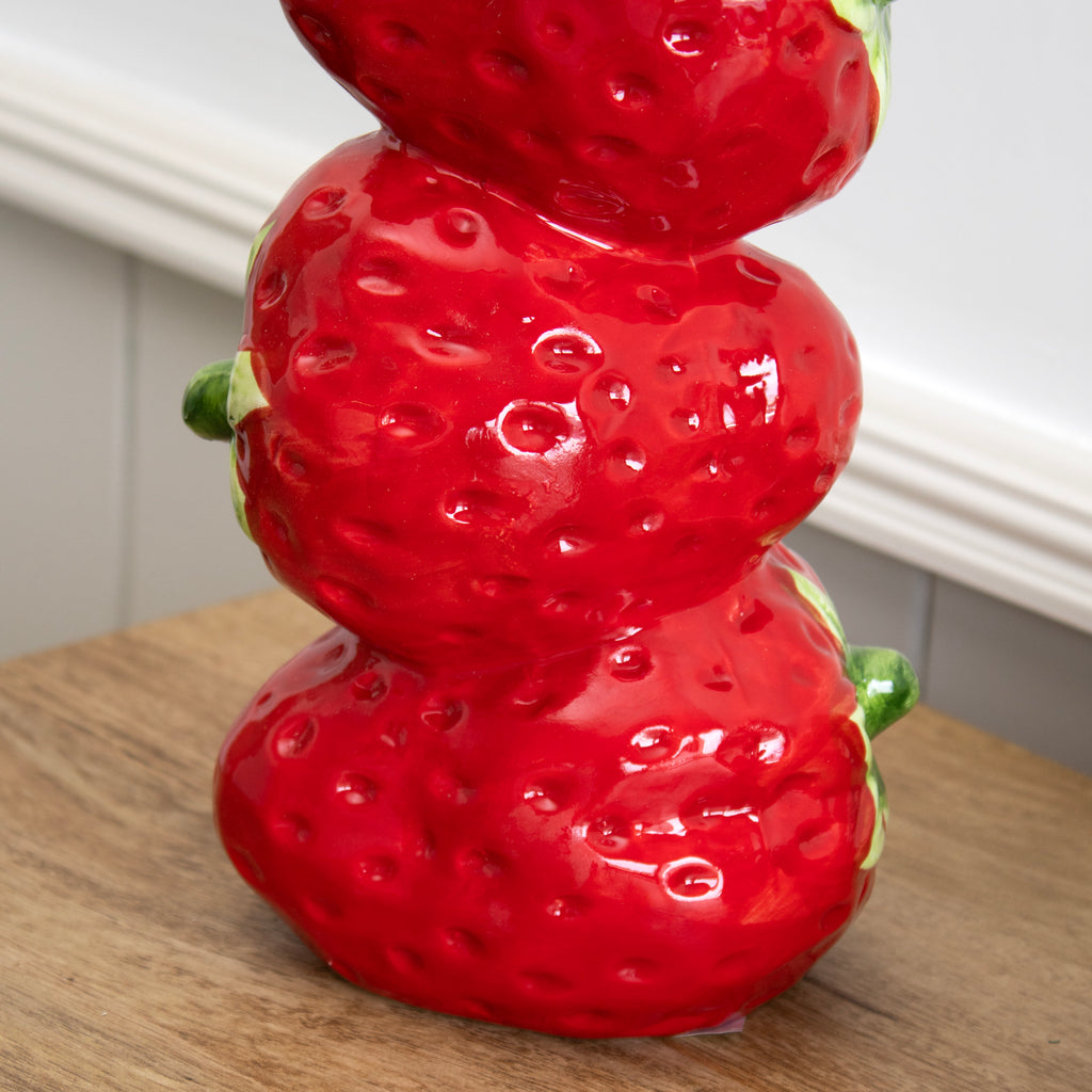 Strawberry Stack Vase