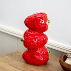 Strawberry Stack Vase
