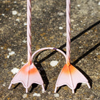 Metal Curved Neck Flamingo Garden Ornament