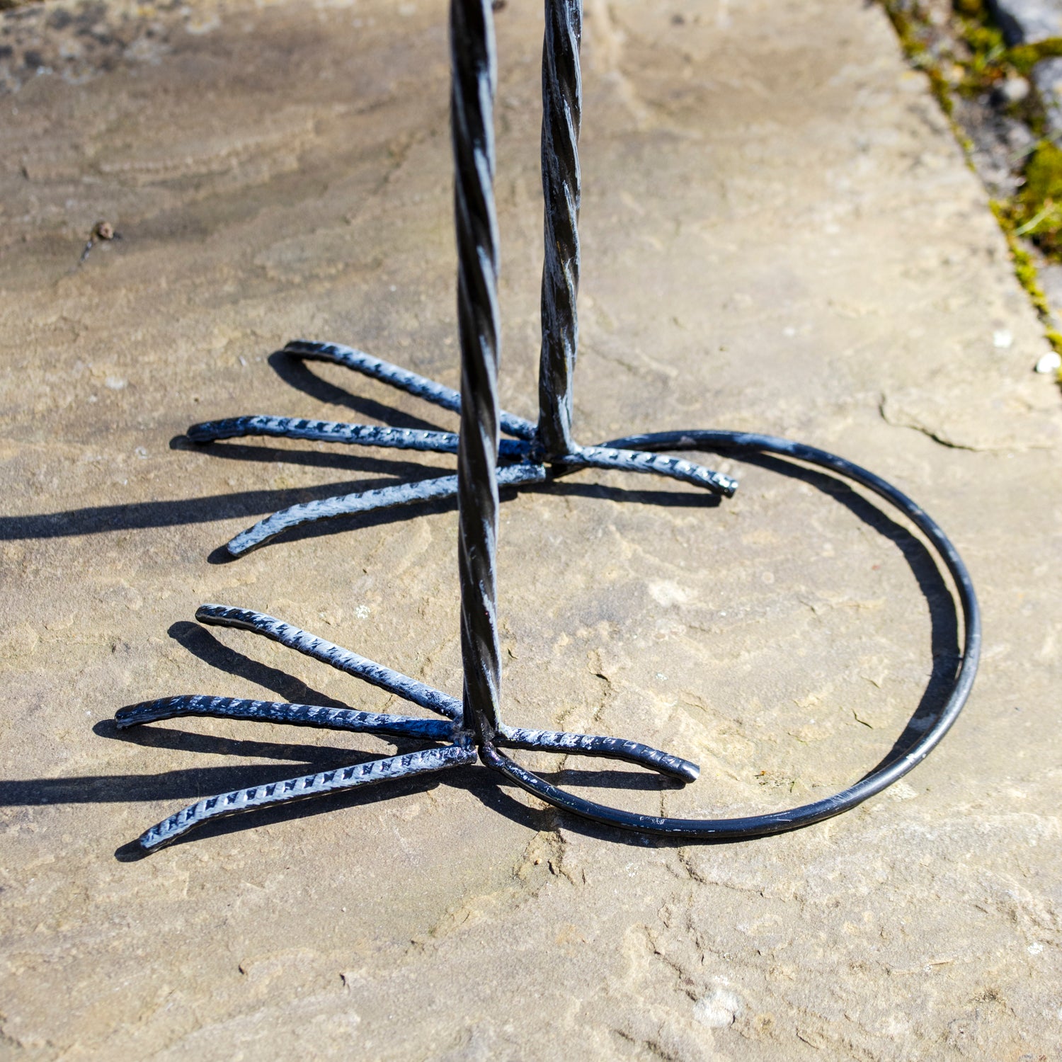 Metal Stork Garden Ornament