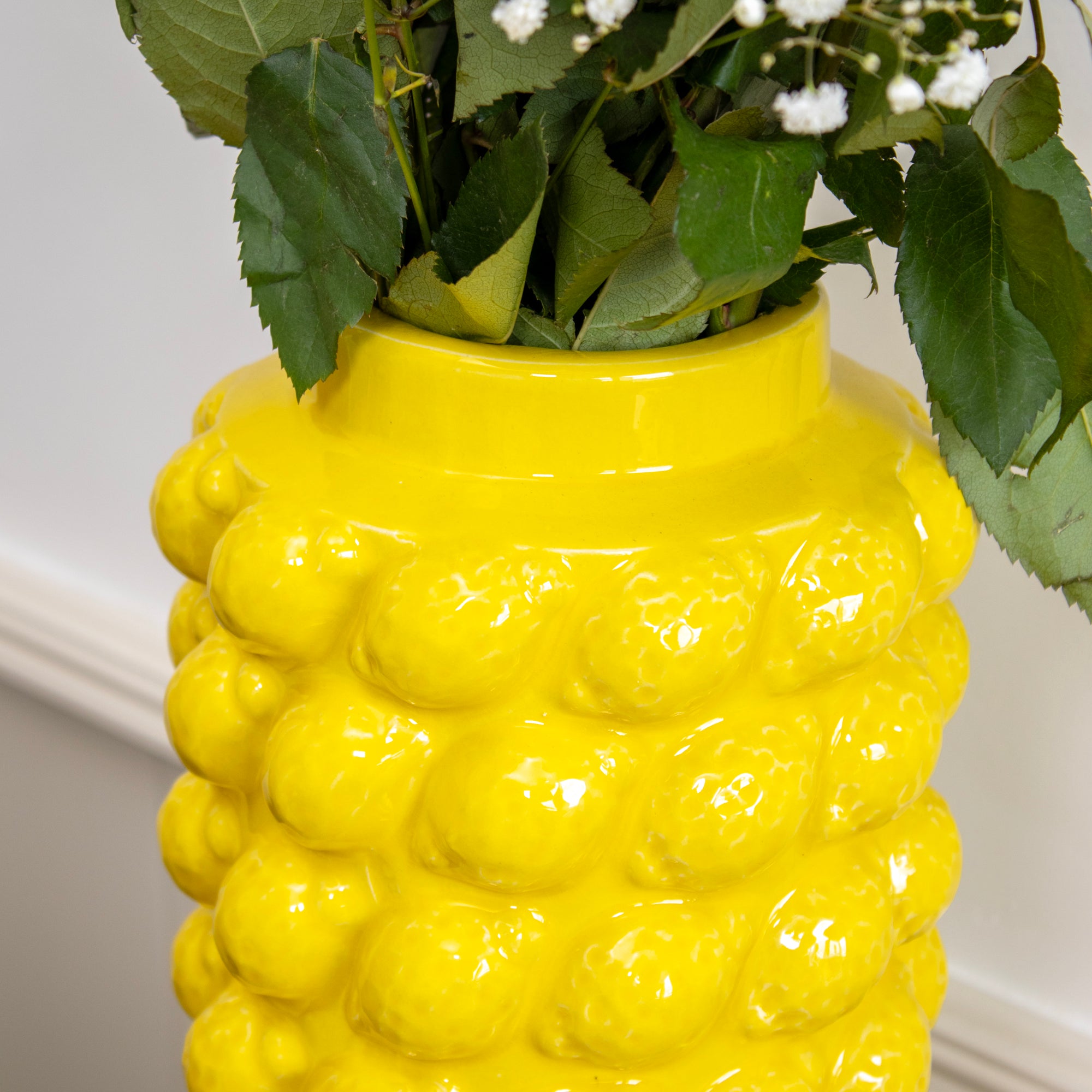 Large Multi Lemon Vase