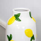 Raised Lemon Bottle Vase