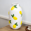 Raised Lemon Bottle Vase