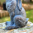 Miniatur-Mondgazing-Hasenfigur