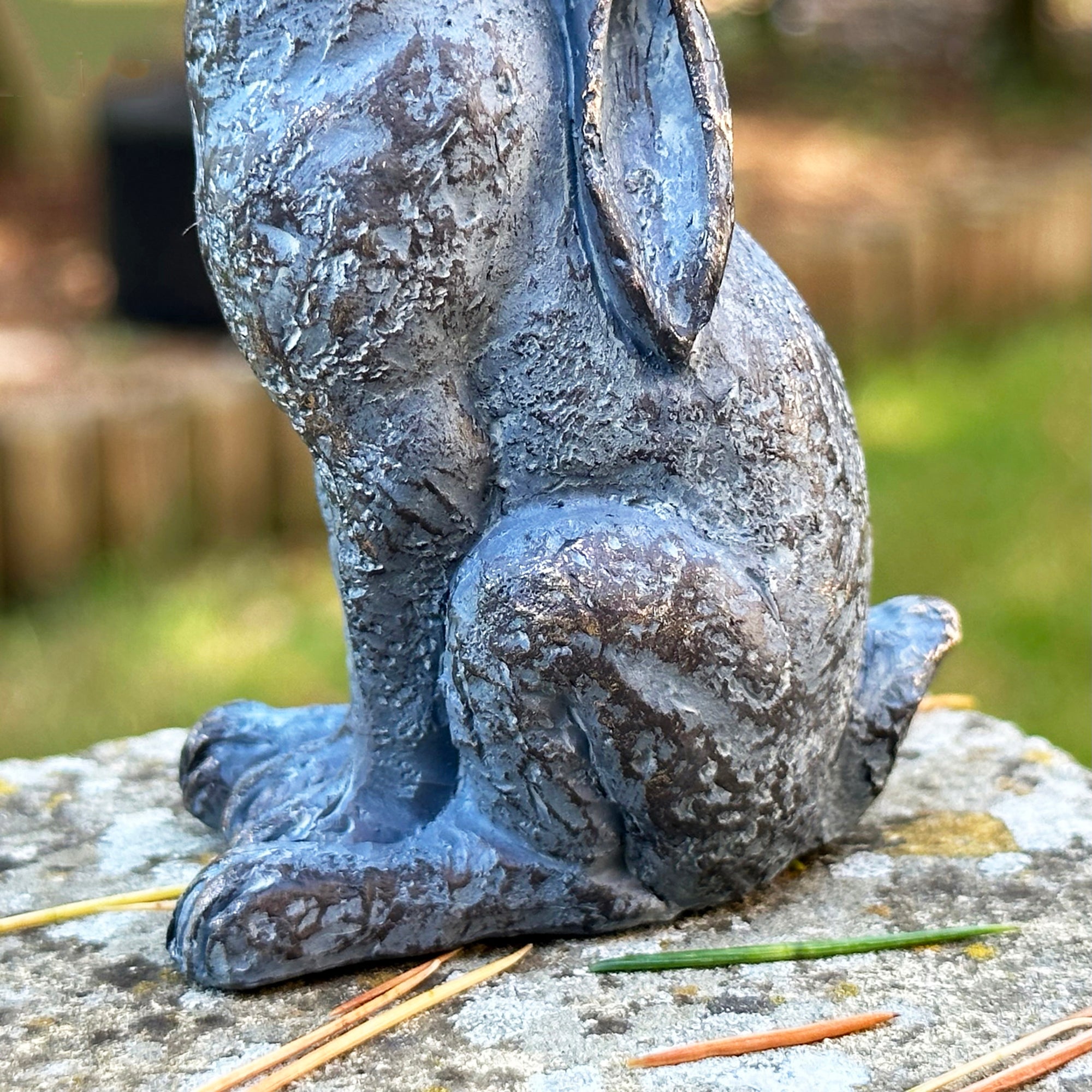 Miniatur-Mondgazing-Hasenfigur