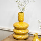 Speckled Pebble Stack Vase