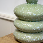 Speckled Pebble Stack Vase